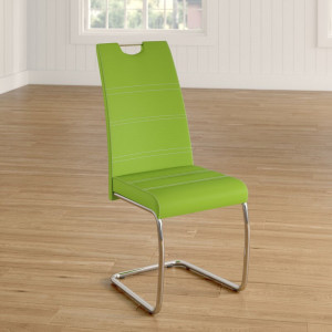 Set de 2 scaune Flora din metal, verde, 98 x 43 cm - Img 5