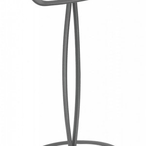 Set de 2 suporturi pentru prosoape mDesign, metal, gri, 35 x 15,7 x 19,3 cm - Img 2