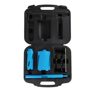 Set de 3 carote diamantate Silverline, cu accesorii