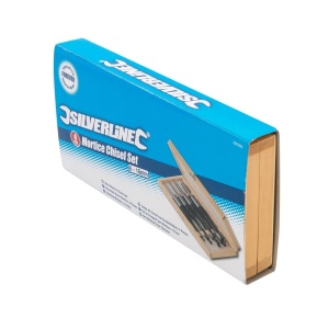 Set de 4 burghie cu muchii ascutite Silverline