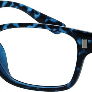 Set de 4 perechi de ochelari pentru citit Opulize, albastru, +3.00