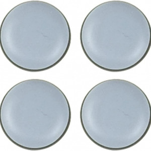 Set de 4 protectii pentru mutarea mobilierului Hasware, EVA/polipropilena, albastru deschis, 22 mm - Img 1