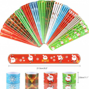 Set de 48 bratari pentru copii Qpout, PVC/metal, multicolor, 21,5 x 2,8 cm