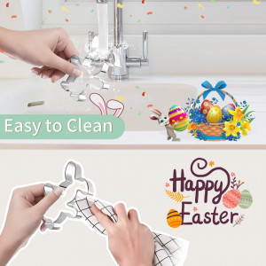 Set de 9 forme pentru prajituri Joyoldelf, model Paste, otel inoxidabil, argintiu - Img 6