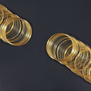 Set de cleste si 200 inele de sarma pentru creare bijuterii SPEEDWOX, metal, negru/violet/auriu, 140 x 50 mm - Img 6