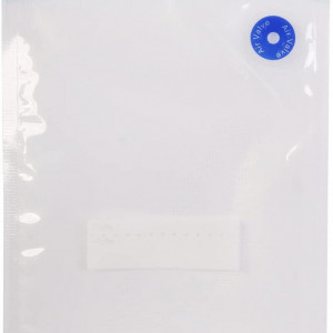 Set de pompa cu 4 pungi de vidat pentru alimente COOK CONCEPT, plastic, alb/albastru/transparent, 34 x 30 x 0,3 cm - Img 6