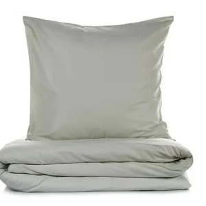 Set husa pilota + 2 fete de perna, bumbac ranforce 100%, 200x200 cm + 2x80x80 cm, verde salvie - Verificat A · Re-Bloom - Img 3