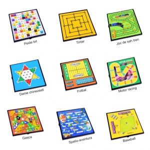 Set Jocuri de Societate 18 în 1 | Jocuri Educative Premium 8+ ani