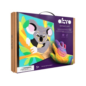 Set pictura cu argila usoara, 29*29 cm - Koala - Img 1