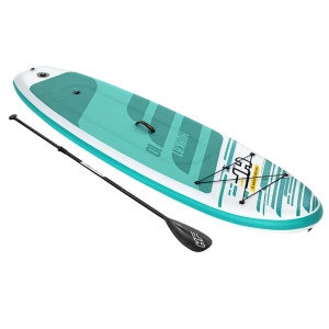 Set placa SUP Hydro-Force HuaKa'i, 305x84x15 cm, padela, pompa manuala, lesa picior, aripioara, kit reparatii, rucsac transport, Resigilat, Grad A