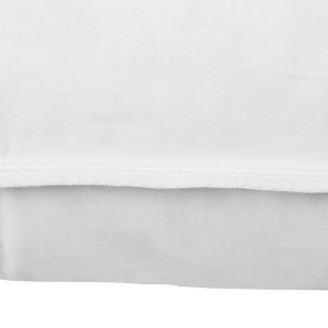 Smood perna 80x40 cm, 85% pene 15% puf 600g, husa 100% bumbac, lavabila 60°C, alba - Verificat A · Re-Bloom - Img 3