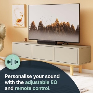 Soundbar Majority, Bowfell, Bluetooth, PC, Wireless, AUX, 50 W, negru, Resigilat, Grad A - Img 2