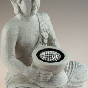 Statuie Karll Buddha cu lumina solara - Img 7