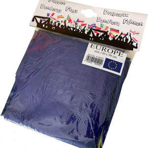 Steag Uniunea Europeana PG Intertrade, poliester, albastru inchis/galben, 90 x 150 cm - Img 3