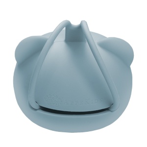 Suport pentru suzeta din silicon, AppeKids, The Little Bear - Aqua Blue - Img 3