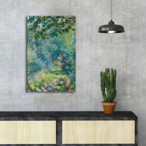 Tablou decorativ canvas, 45x70 cm, panza suede 100%, cadru lemn 100% grosime 3 cm, multicolor - Verificat A · Re-Bloom - Img 2