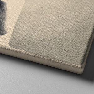 Tablou decorativ canvas, 70x100 cm, panza/lemn, multicolor - Verificat A · Re-Bloom - Img 2