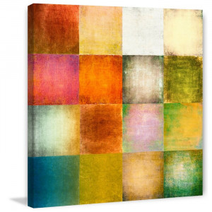 Tablou Modest Season, multicolor, 66 x 66 x 2 cm - Img 1