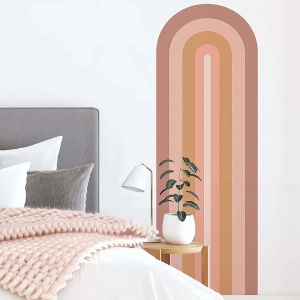 Tapet autoadeziv Re-Bloom, vinil, multicolor, 53 x 152 cm