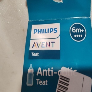 Tetina Anti-colici Philips Avent SCY764/02, +6 luni, debit 4, fara BPA, 2 bucati, Resigilat, Grad A