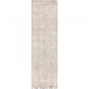 Traversa Averie, iuta, fildes, 76 x 244 cm - Img 1