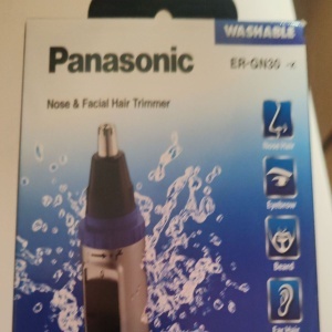 Trimmer pentru nas si urechi Panasonic ER-GN30-K503, Baterii, Lavabil, Negru/Argintiu, Resigilat, Grad A - Img 6