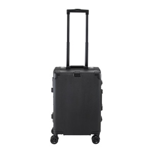 Troler / Valiză neagră Miami S, Lungime/Lățime/Înălțime: 38/24/58 cm - Img 1