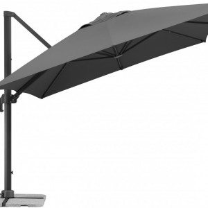 Umbrela de soare Rhodos Grande, gri antracit, 300 x 400 cm - Img 5