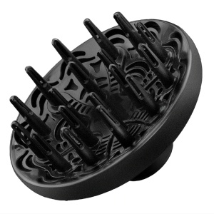 Uscator de par BaByliss D563DE, 2100W, 2 viteze, 3 trepte de temperatura, 2 accesorii: difuzor, concentrator, Tehnologie Ceramica, Negru, Resigilat, Grad A - Img 3