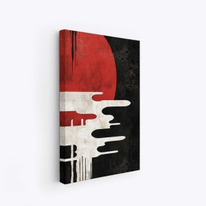 Wallxpert tablou decorativ canvas 50x70 cm, panza 100%, rama lemn 100% 2x3 cm, multicolor - Verificat A · Re-Bloom
