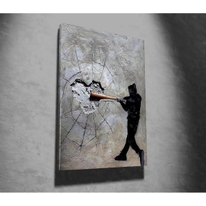 Wallxpert tablou decorativ canvas, 70x100 cm, 50% bumbac/50% poliester, imprimare digitala, cadru lemn 2x3 cm, multicolor - Verificat A · Re-Bloom - Img 2