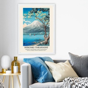 Wallxpert tablou decorativ inramat, 55x75 cm, cadru lemn 100% grosime 2 cm, imprimare digitala UV, multicolor - Verificat A · Re-Bloom - Img 2