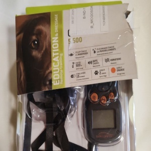 Zgarda electrica de vanatoare si dresaj Canicom 5.500 (500 metri), Resigilat, Grad A - Img 5