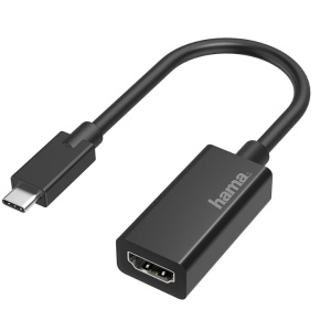 Adaptor Video Hama, Mufa USB-C - priza HDMI ™, Ultra-HD 4K, Resigilat, Gard A