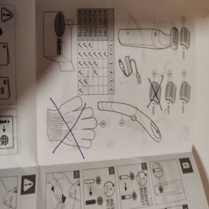 Aparat de tuns/ras corporal PHILIPS BG5021/15 seria 5000, folie hipoalergenica, autonomie 60 minute/ timp incarcare 1 ora, functie incarcare rapida 5 minute, 3 x pieptene pentru corp (2, 3, 5 mm), maner pentru spate, gri, Resigilat, Grad B - Img 3
