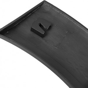 Aparatoare aripa auto X AUTOHAUX, plastic, negru, 48 x 7,5 cm - Img 3