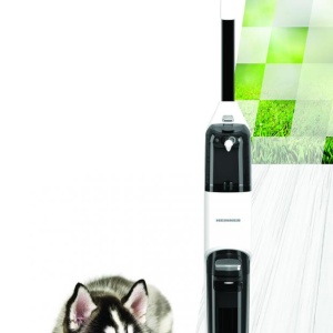 Aspirator vertical cu functie de mop 3 in 1 HEINNER ONE4FLOOR HSVC-M18WH3IN1, Putere 180W, 2 viteze, Autonomie 35min, 2 recipiente apa (curata/colectare), Alb - Img 3