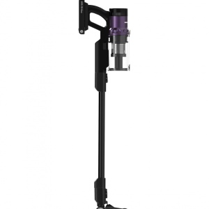 Aspirator vertical Heinner Ultrabrush 350 HSVC-MBDB350ATPP, Putere 350W, 3 viteze, Sistem filtrare multiciclonic, Motor BLDC, Perie anti-tangle, Display LED, Filtru HEPA, Negru/Mov - Img 3