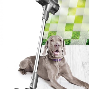 Aspirator vertical Heinner VertiClean Pro HSVC-MBD25.9S, Putere 450W, Acumulator Li-Ion 25.9V, 3 viteze, Filtrare ciclonica, Autonomie max 20min, Display LED, Argintiu - Img 2