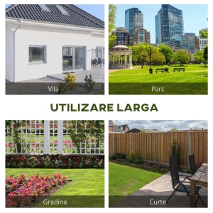 Banca de exterior pentru 2 persoane, lemn de pin, 116x56x80 cm, sezut 116x37cm/inaltime 45cm, capacitate 220kg, lemn natur - Verificat A · Re-Bloom - Img 4