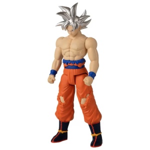 Bandai Dragon Ball Limit Breaker figurina Ultra Instinct Goku, 30cm, 5 puncte articulare, rezistenta, ambalaj grafica japoneza - Verificat A · Re-Bloom - Img 4