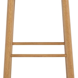 Barlow set 2 scaune de bar 44x39.5x76.8 cm, lemn de stejar si cauciuc furnirut, MDF lacuit, certificat FSC MIX, natur - Verificat A · Re-Bloom - Img 5