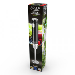 Blender Adler AD 4617 negru/argintiu, 350 W, otel inoxidabil - Img 4