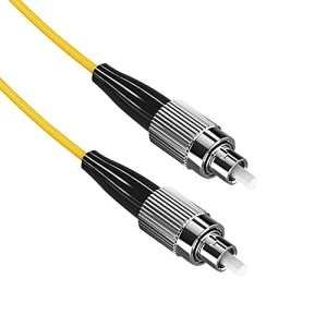 Cordon de corectie cu fibra Simplex FC-FC, 9/125μm 10Gtek, galben/negru/argintiu, 15 m