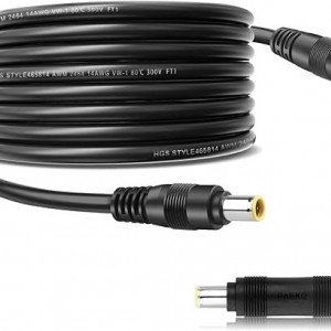 Cablu prelungitor exterior PAEKQ, cupru, negru, 3 m