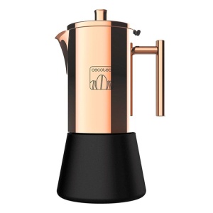Cafetiera pentru plita pe inductie Cecotec Moking 600, 300 ml, 6 cani de cafea