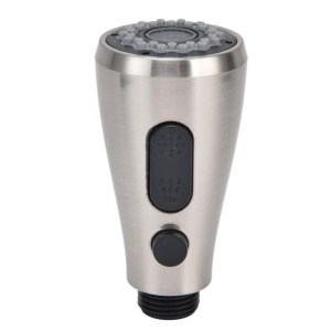 Cap pulverizator robinet bucatarie G1/2, ABS, anti-rugina, usor de curatat, instalare rapida, crom - Verificat A · Re-Bloom