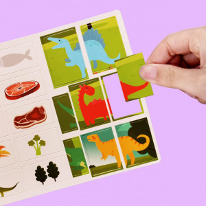 Carte educationala pentru copii de 3 aniJolyeictor, hartie, multicolor, 24 x 16 x 2 cm 