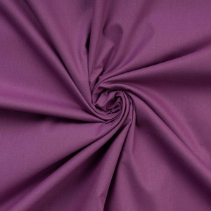 Cearsaf de pat cu elastic, bumbac ranforce 100%, 100x200+30 cm, violet - Verificat A · Re-Bloom - Img 2