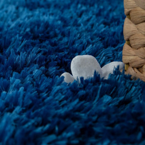 Covor de baie Juliette, albastru, 40 x 55 cm